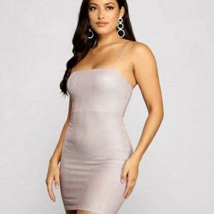 NWT Sparkly Pink Dress